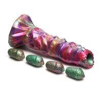 Creature Cocks Larva Silicone Ovipositor Dildo with Eggs