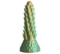 Cazzi Creatura Stegosaurus - dildo in silicone spinoso - 20cm (verde)