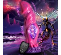 Creature Cocks Xenox Vibrating Silicone Dildo with Remote