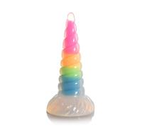 Creature Cocks XR Brands - Dildo in Silicone Luminescente Arcobaleno