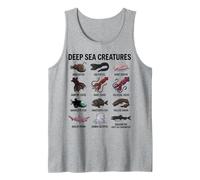 Creature del Mare Profondo - Scienza delle Specie oceaniche abissali Canotta