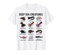 Creature del Mare Profondo - Scienza delle Specie oceaniche abissali Maglietta