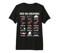 Creature del Mare Profondo - Scienza delle Specie oceaniche abissali Maglietta Premium