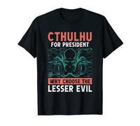 Creature For President Choosing Lesser Evil Maglietta