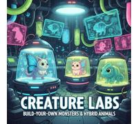 Creature Labs: Build-Your-Own Monsters & Hybrid Animals Coloring Book