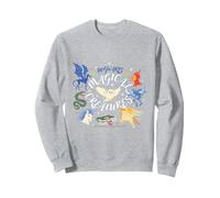 Creature magiche di Hogwarts Harry Potter Nuovo Design 2025 Felpa