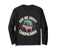 Creature mitologiche Chiedimi del Chupacabra Maglia a Manica