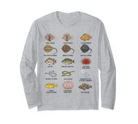 Creature oceaniche velenose - Arte educativa della Vita Marina Maglia a Manica