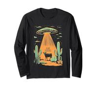 Creature sfocate Mi raggiano UFO Maglia a Manica