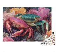 Creature sottomarine Mondo sottomarino Un divertente e fantastico gioco di puzzle educativo con un livello di difficoltà molto elevato 500 pezzi (52x38 cm)