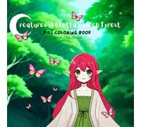 Creatures of Gretta's Elven Forest Kids coloring book