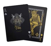 Creatures of The FAE Playing Cards by Gent Supply - Black, Gold & Silver Edition
