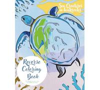 Creatures of the Sea in Watercolor: A Reverse Coloring Book for Adults - Ocean Animals to Relax, Draw, and Create Freely: 50 vibrant sea life scenes ... you draw the lines, patterns, and details