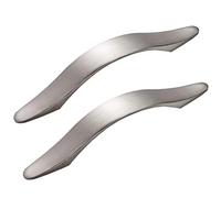 Creatwls 2 Pezzi Maniglie Manopole per Cassetti Comò Maniglie Maniglia per Armadio da Cucina Manopole e Maniglie per Guardaroba, Lega di Alluminio