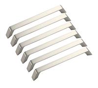 Creatwls, set di 6 maniglie per mobili, maniglia ad arco, maniglia per mobili, pomelli per cucina, armadi, porte, mobili