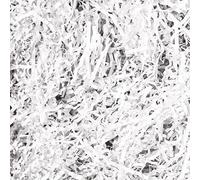 Creavvee Carta tagliuzzato di protezione e decorazione materiale 200g bianco