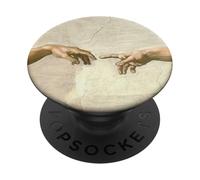 Creazione della Cappella Sistina Adamo Michelangelo PopSockets PopGrip Adesivo