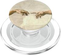 Creazione della Cappella Sistina Adamo Michelangelo PopSockets PopGrip per MagSafe