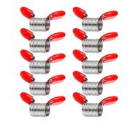 Creazione di Gioielli Perline Stoppers 10 Pezzi Perlina Clip Con Rosso Maniglie