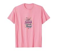Creazione di magia di Secondo Grado Maglietta, Uomo, Rosa, L
