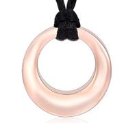 Creazione gioielli urna collana per cenere per donne uomini, cerchio della vita eternità Memorial ciondolo cenere gioielli