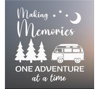 Creazione Ricordi Uno Adventure a Un Tempo Decalcomania Camper Van Grafico