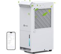 Crecolife Deumidificatore Compressor Intelligente 20L/24H con Serbatoio dell'Acqua 3.5L, 3 Modalità di Deumidificazione, Adatto fino a 40㎡, Controllo WiFi, Timer 24H, Casa Muffa e condensa