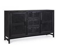 Credenza 2 Ante 3 Cassetti 150x40x90h cm Weston