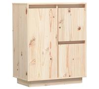 VIDAXL - Credenza 60x34x75 Cm In Legno Massello Di Pino