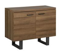 Credenza a 2 ante colore legno scuro Timber