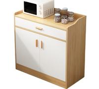 Credenza con funzione di contenimento, mobile buffet con cassetti e ante, realizzata con pannelli ispessiti che possono supportare fino a 150 kg, adatta per cucina, soggiorno e ingresso Wood 60cm