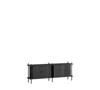 Credenza con Ripiani MOEBE Nero