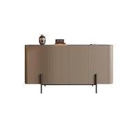 Credenza Credenza Della Cucina Mobile contenitore laterale da pranzo in pelle di sella, for la casa, in legno massello, for veranda, parete, cassetto, camera letto, mobile TV alto Credenza Mobile bar