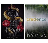 Credenza di Penelope Douglas e Den of Vipers di K.A Knight spedizione veloce...