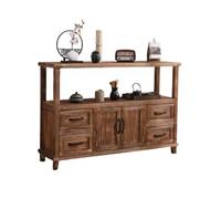 Credenza e mobiletto d'ingresso moderni - Credenza contenitore for soggiorno, in legno massello marrone