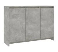 Credenza grigio cemento 102 x 33 x 75 cm - Mobili moderni in legno legno - soluzione di spazio per piccoli spazi & design elegante