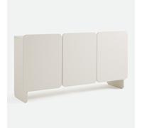 Credenza laccata opaca, 3 ante, CESCO Beige TU