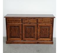 CREDENZA MADIA IN LEGNO DI PINO COLORE NOCE