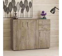 CREDENZA MOBILE CONTENITORE MADIA SOGGIORNO SALOTTO MULTIUSO ROVERE MOD.FLEXI