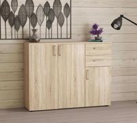 CREDENZA MOBILE CONTENITORE MADIA SOGGIORNO SALOTTO MULTIUSO IN LEGNO MOD.FLEXI