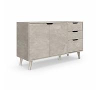 Credenza Moderna Capiente Madia Mobile Soggiorno 120x40x74.5 cm