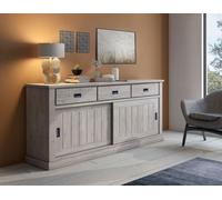 CREDENZA MODERNA MOD. ANTHONY CM 220X50 H. 95 ANCONA OAK