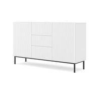 Credenza Ravenna B da 150 cm con 2 ante e 3 cassetti, frontali color | Bim Furniture - ref. 5903769731824 - 5903769731824 - Bianco