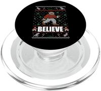 CREDERE Divertente Big Foot Brutto Natale Maglione Yeti Meme PopSockets PopGrip per MagSafe