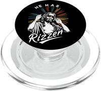 Credere Ha Rizzen Divertente Vintage Gesù Meme Rizzler Gesù PopSockets PopGrip per MagSafe