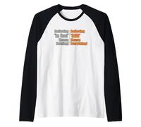 Credere in Dio Significa Nulla Credere Che Dio Sia Tutto Maglia con Maniche Raglan