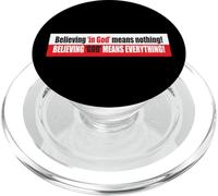 Credere in Dio significa nulla credere che Dio sia tutto PopSockets PopGrip per MagSafe