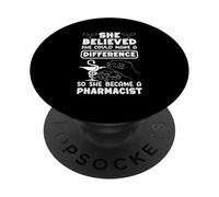 Credeva che potesse fare la differenza, è diventata farmacista PopSockets PopGrip Adesivo