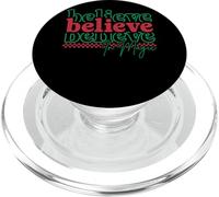 Credi, credi nella magia delle festività natalizie PopSockets PopGrip per MagSafe