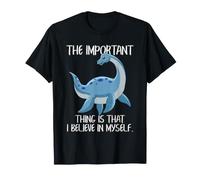 Credi in Me Stesso Nessie Loch Ness Mostro Umorismo criptidico Maglietta